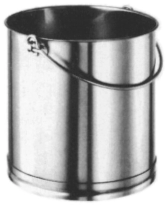 Zylindrischer Eimer