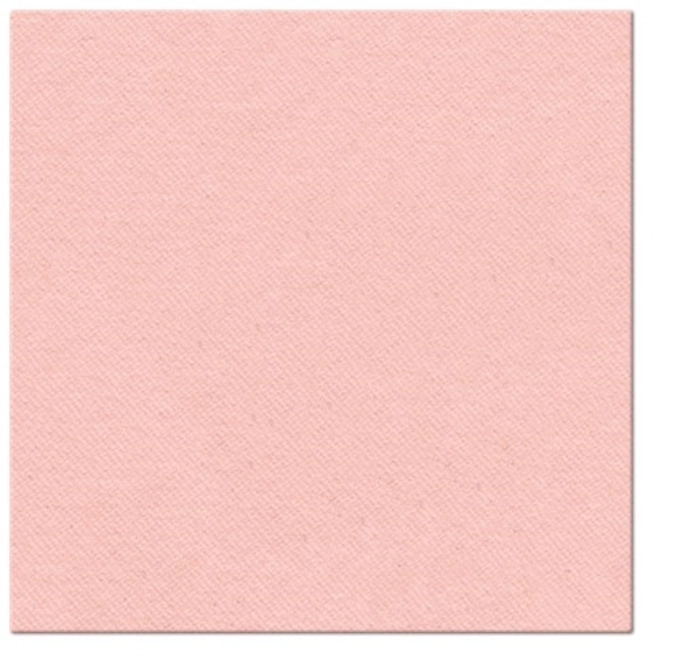 Serviettes Dinner 50x rose uni, 40x40cm