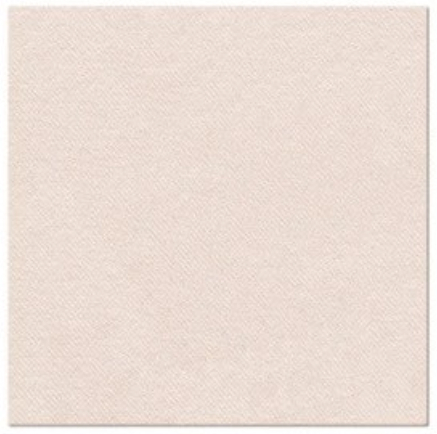 Servietten Dinner 50x Monocolor beige, 40x40cm