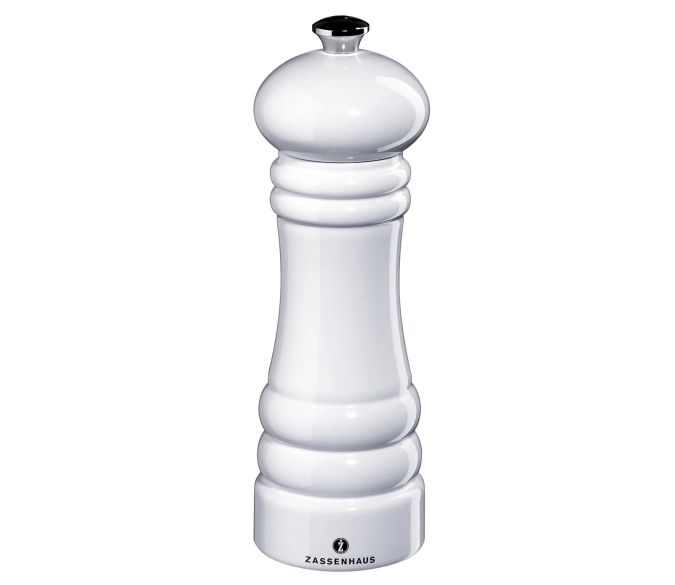 Moulin à sel berlin 18 cm blanc brillant