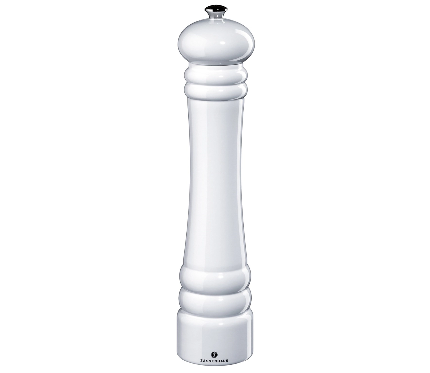 Moulin à sel « Berlin » 30 cm blanc brillant