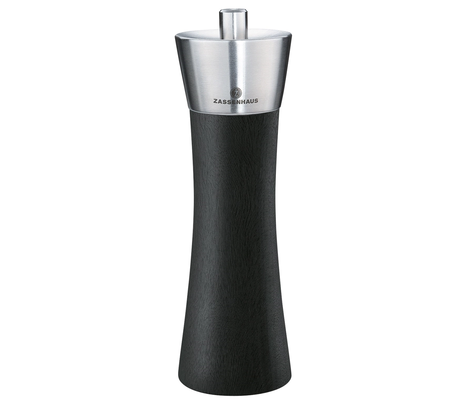 Moulin à sel « Augsbourg » 18 cm noir mat