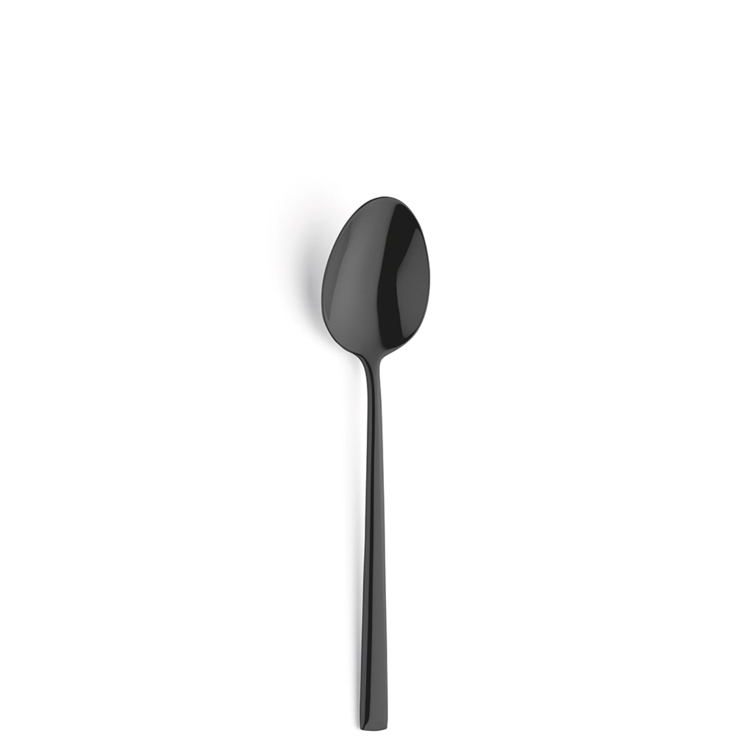 Metropole pvd 18/0 noir cuillère à dessert, 19.1cm