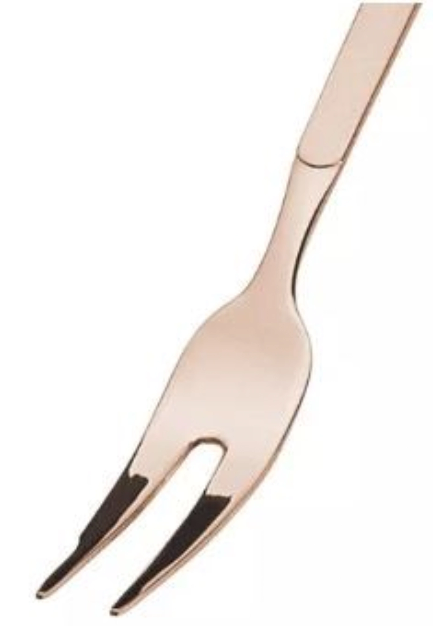 Buffet PVD cuivre Fourchette à charcuterie 18 cm