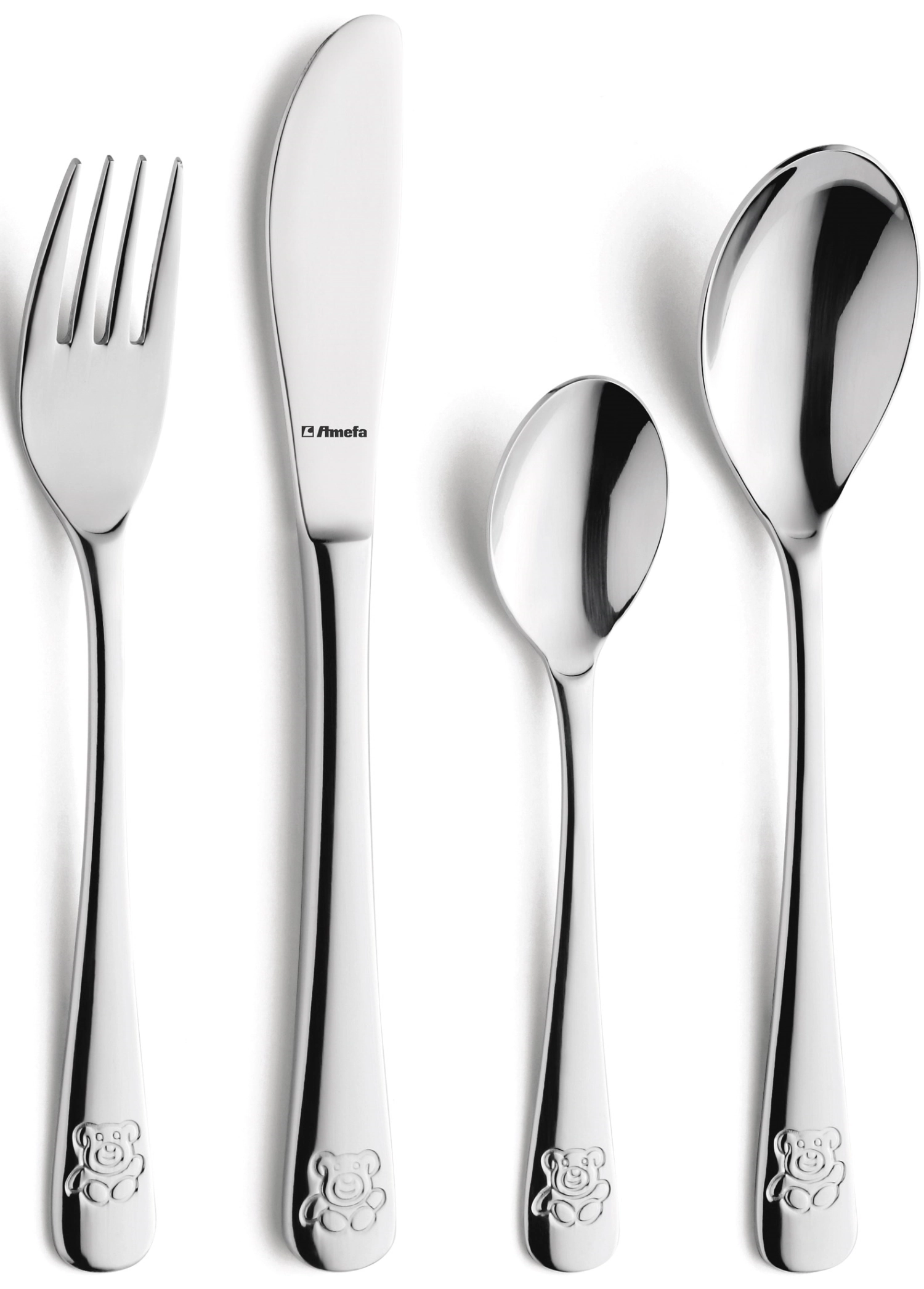 4tlg. Teddy Bear Kinderbesteck