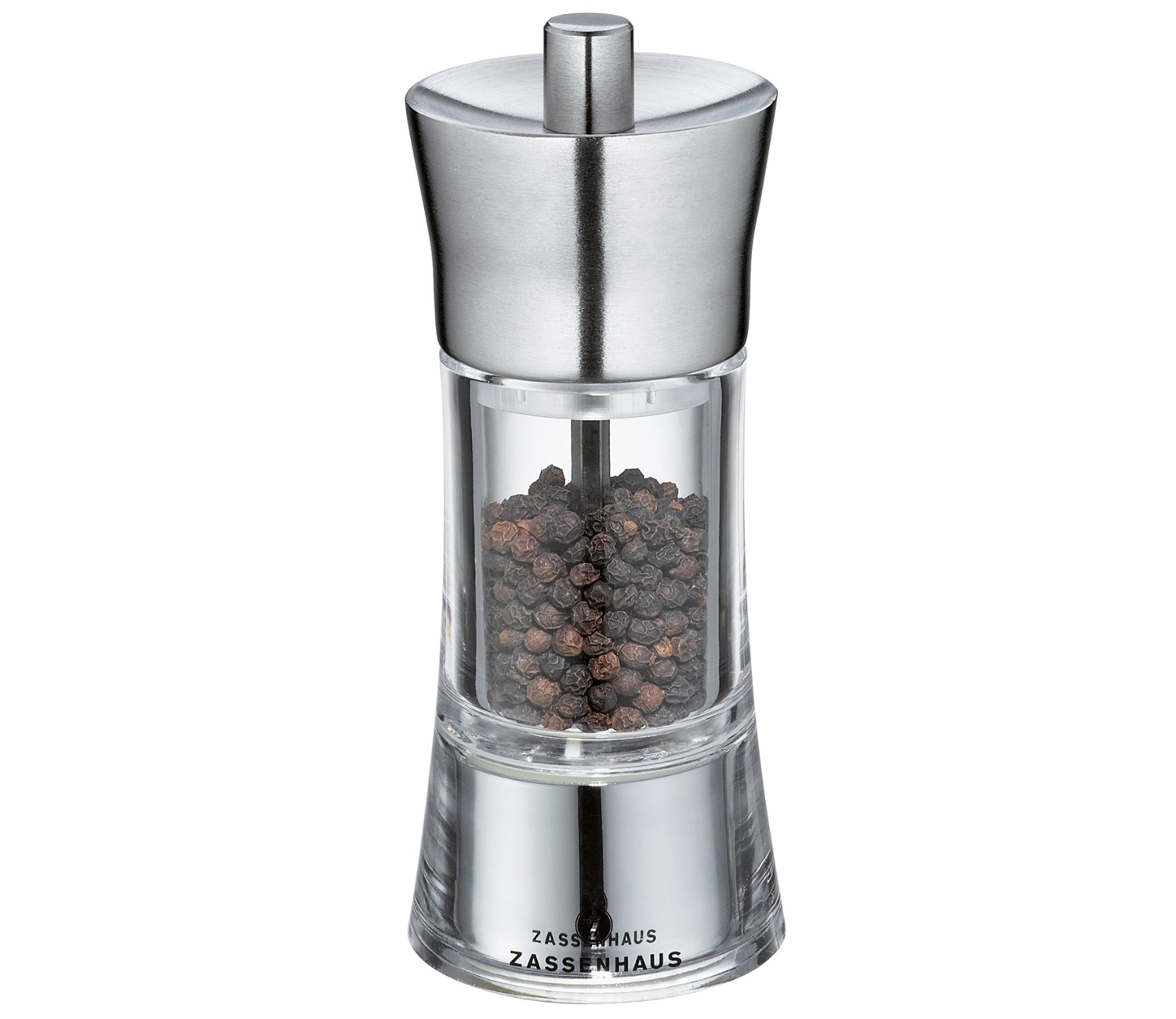 Moulin à poivre « Aachen » 14 cm inox/acrylique