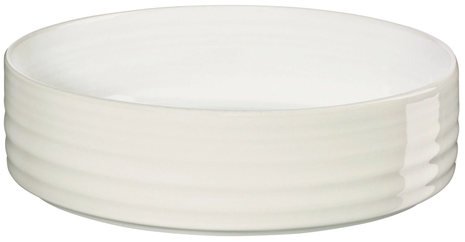 Re:glaze Bol à pâtes, blanc étincelant