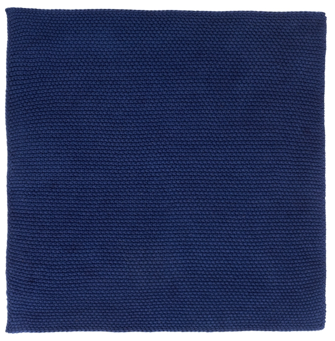 2er Set Kitchen Baumwolltuch gestrickt, deep blue