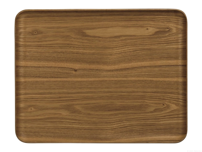 Wood plateau en bois, rectangulaire