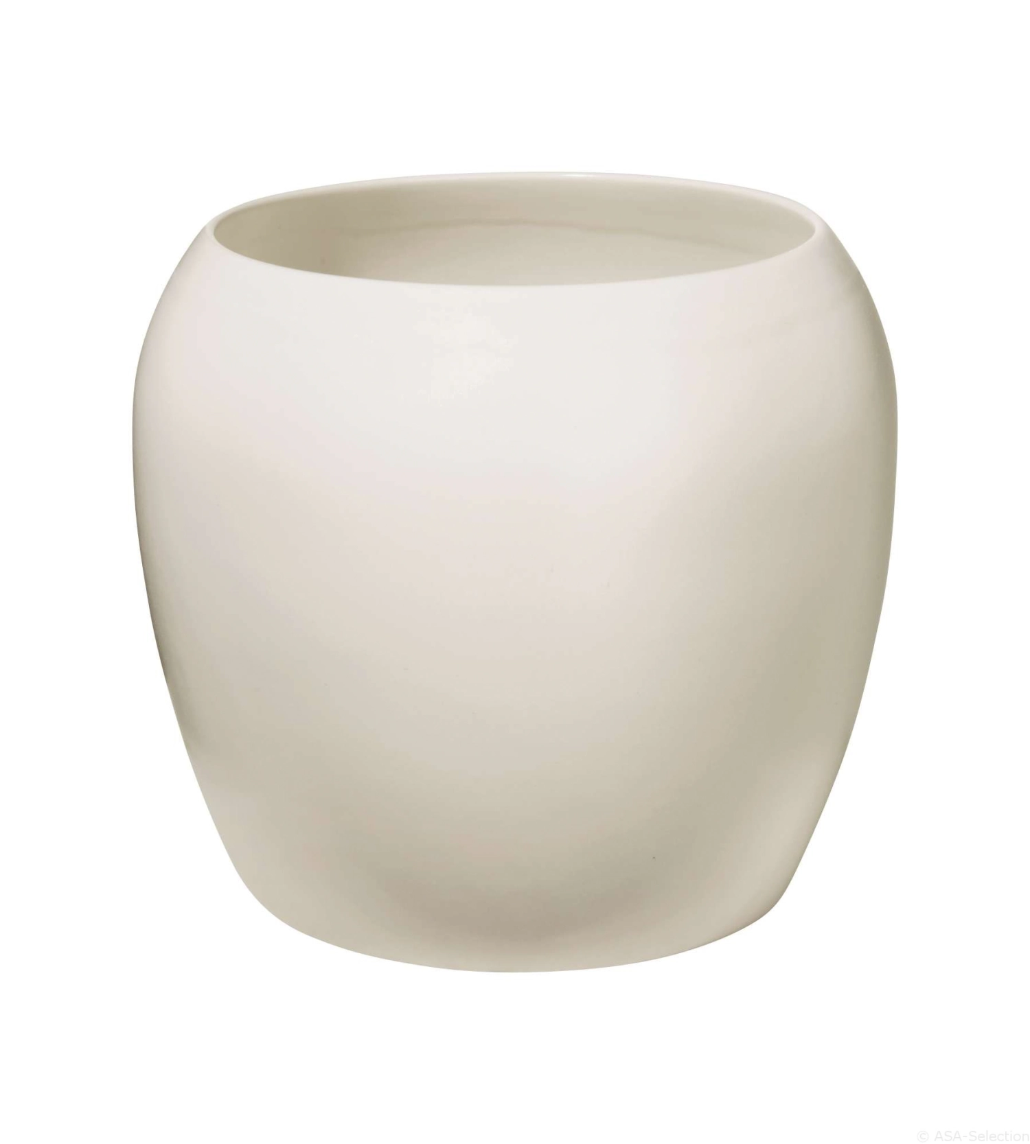 Cache-pot Bruna, ivory