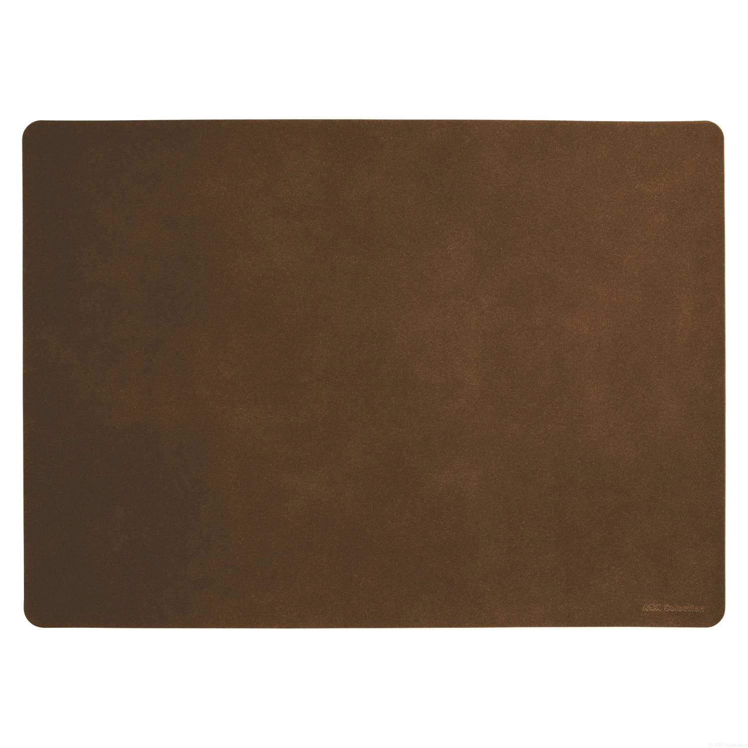 Softleather set de table, dark sepia