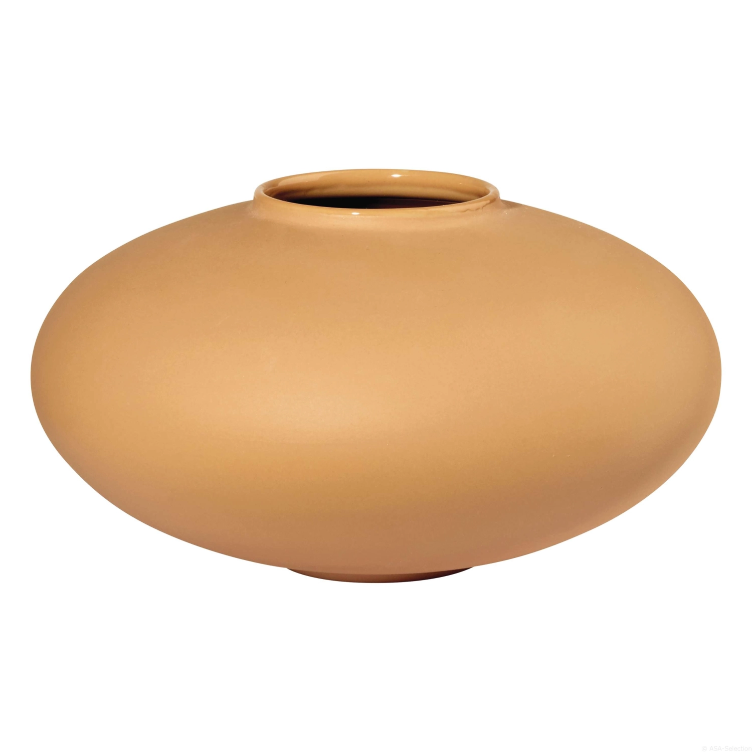 Mara Vase, mustard