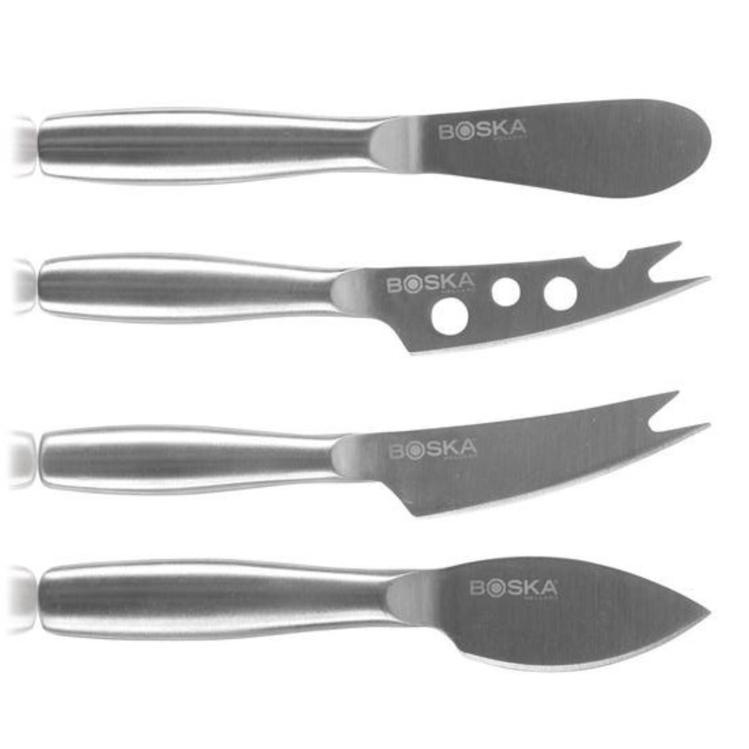 Käsemesser-Set Mini Copenhagen silber Edelstahl 176x146x21mm