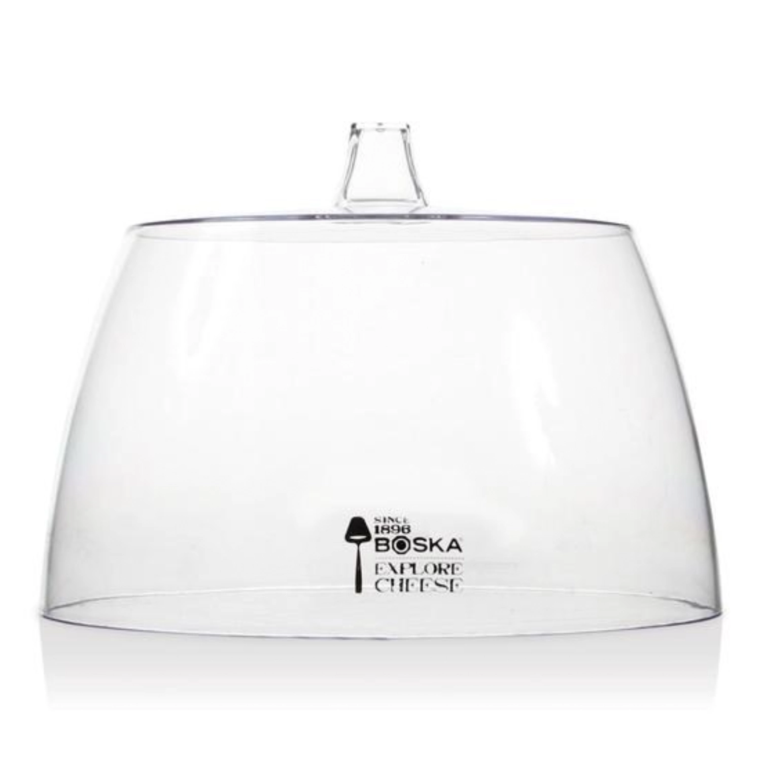 Cloche pour grattoir blanc plastique 195x195x140mm