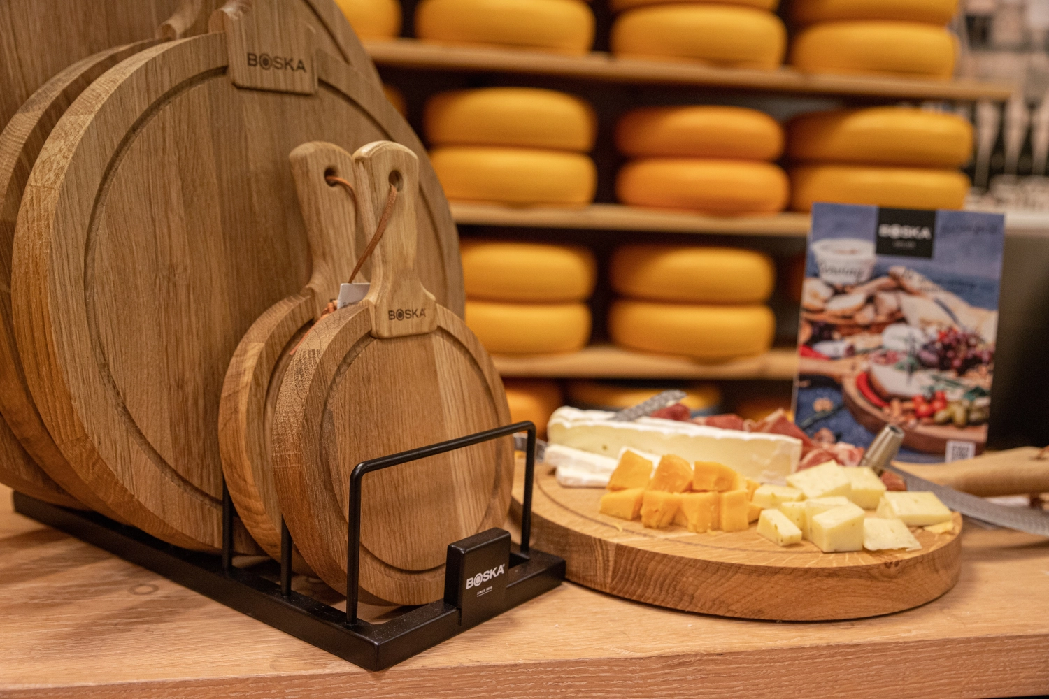 Présentoir à planches de présentation 6 planches