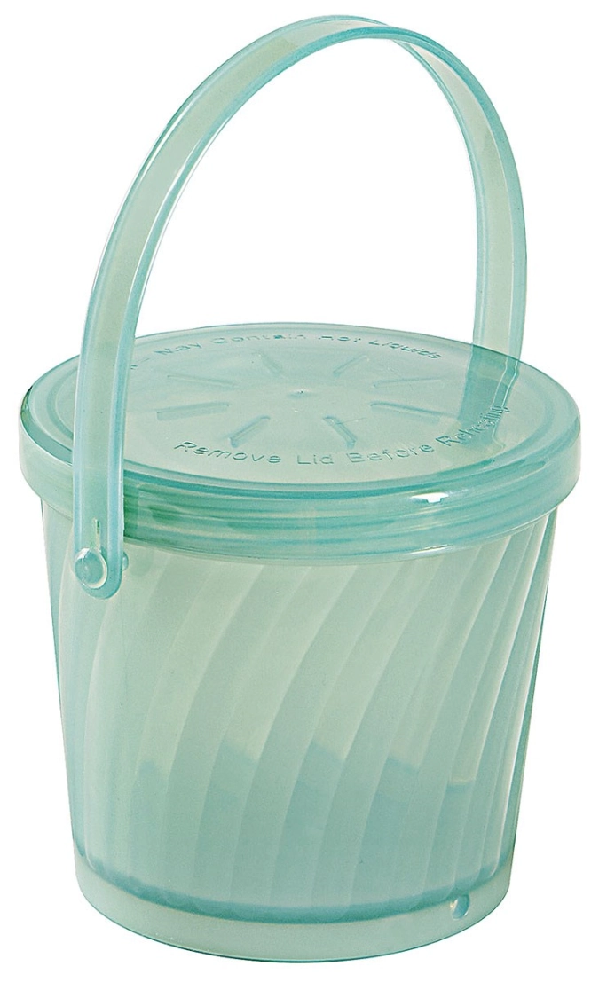 Eco-Takeouts Suppenbehälter grün, 470 ml, 10,5 x 10 cm