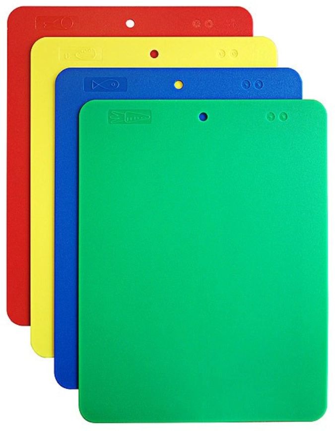 Farbe kodierte Schneidmatten 4er Set, 37x29 cm