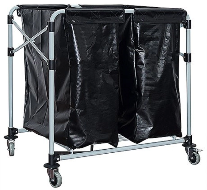 Wäschewagen, 60x83.5cm H: 87cm - 2x150 L
