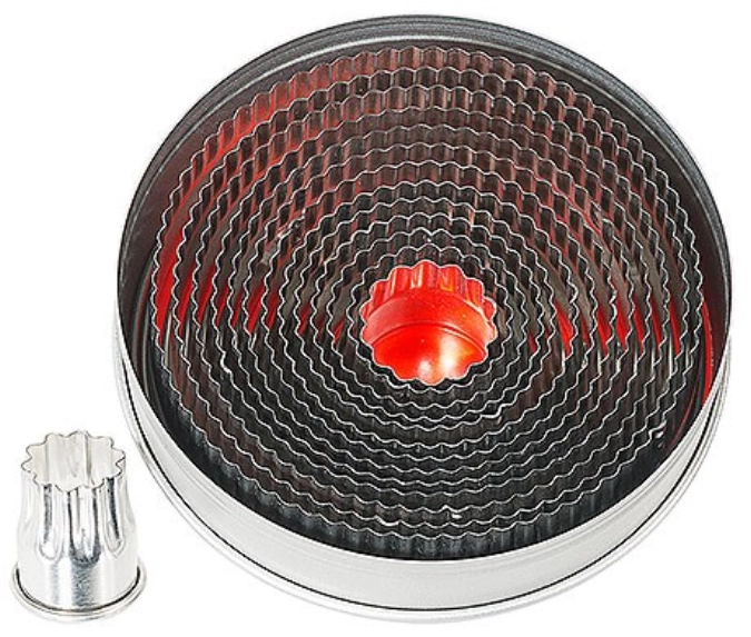 Forme à decouper rond, 14 pièces