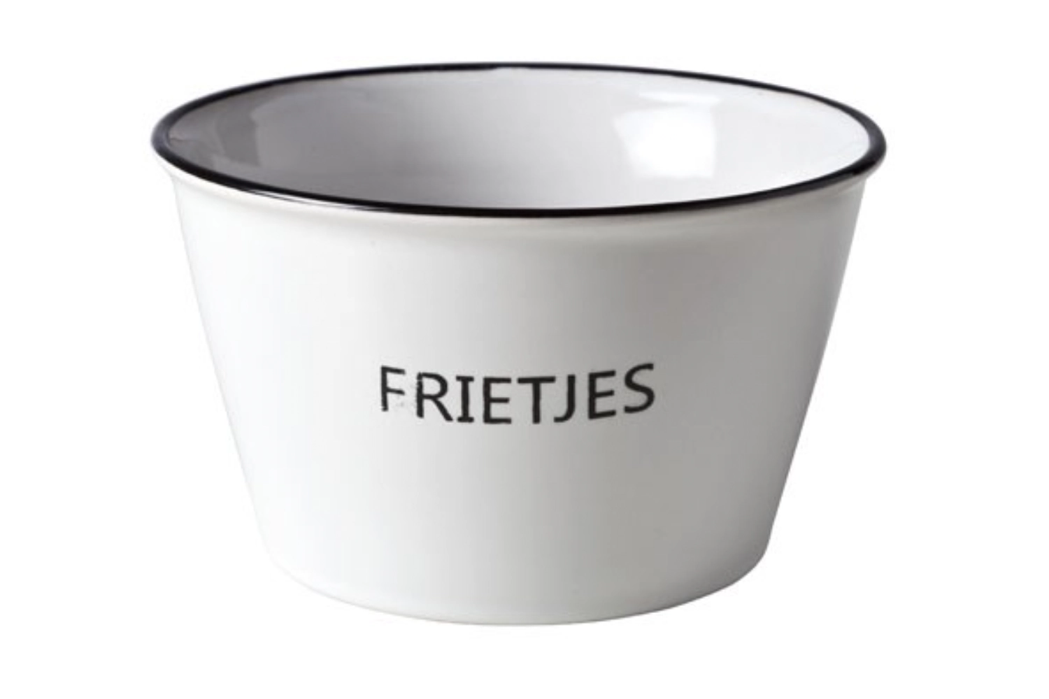 Hrc pot avec texte ´ frietjes´ d13xh7,5
