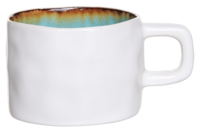 Laguna azzurro tasse seule d8.5xh6cm