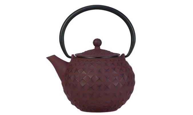 Sakai theiere rouge 1l fonte