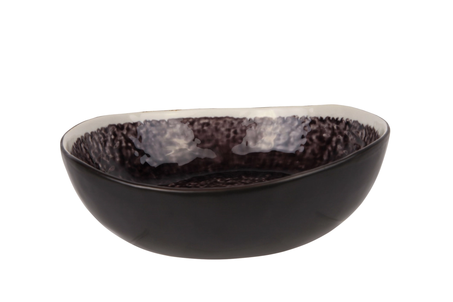 Laguna viola saladier d21x20xh6.5cm