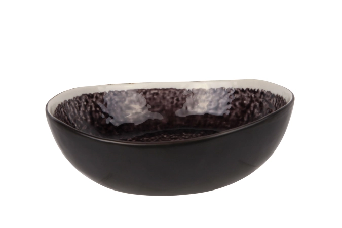 Laguna viola saladier d21x20xh6.5cm