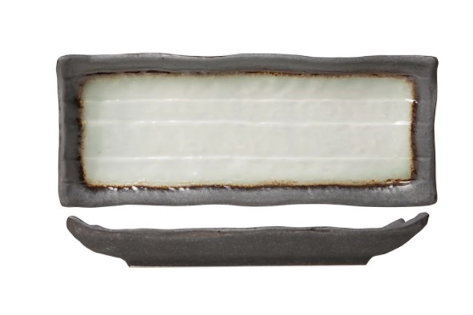 Stone plat rectangulaire 11x28cm