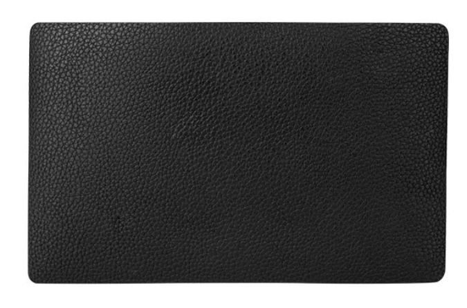 Antislipmat cuir brun 20x13.5cm