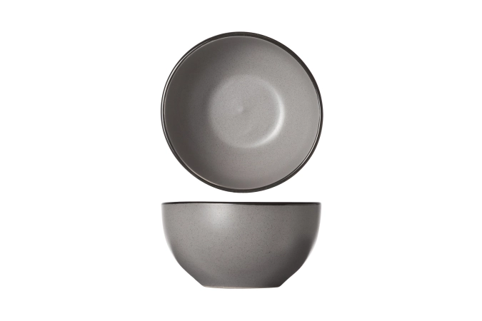 Speckle grey bol d14xh7.2cm