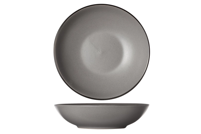 Speckle grey assiette creuse d20xh5,3cm
