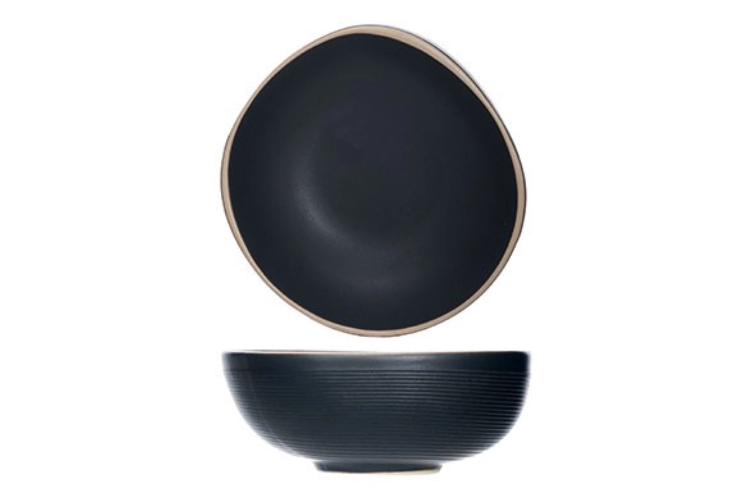 Galloway black coupelle d12xh4.7cm