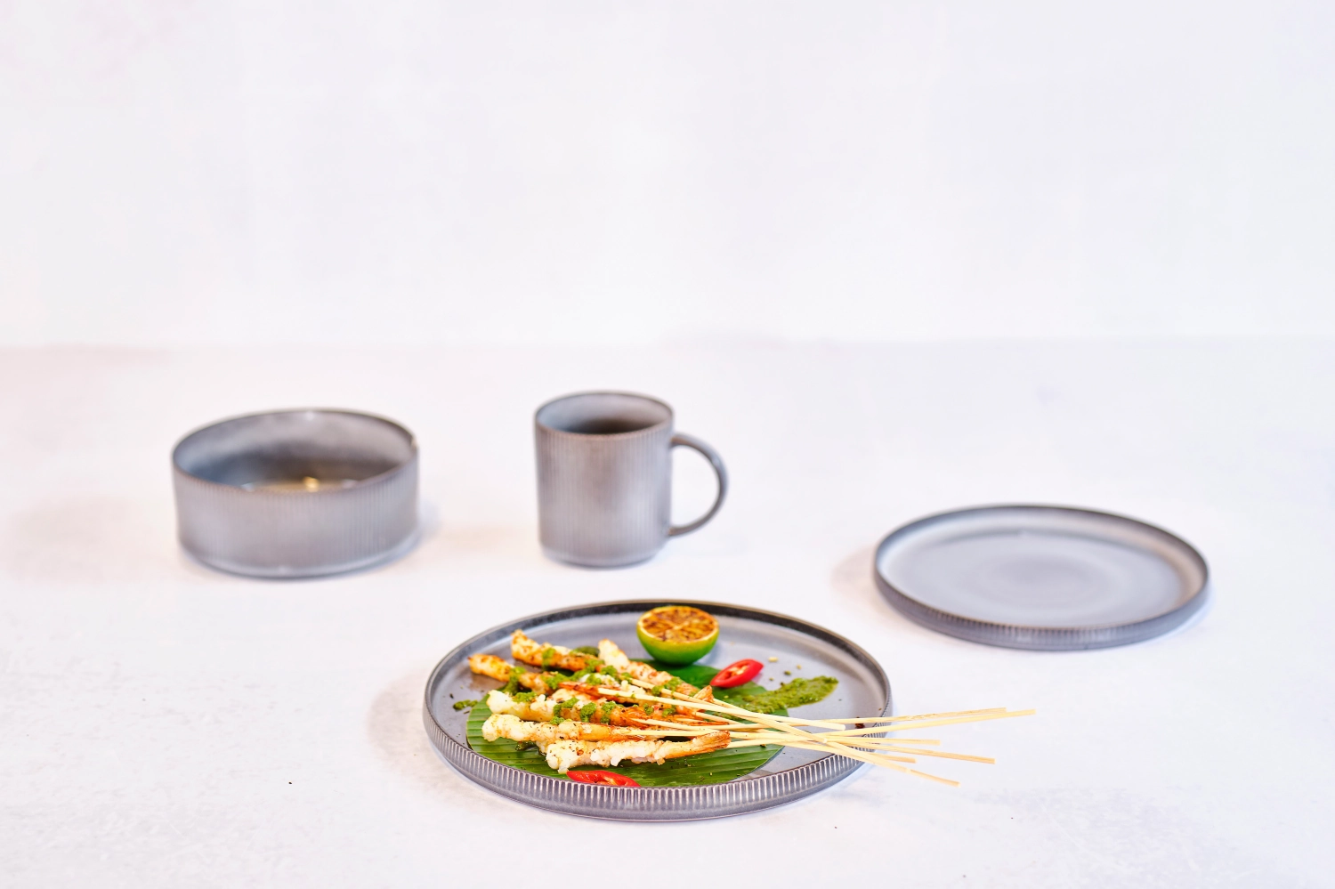 Sauvage assiette dessert d21,5xh2cm