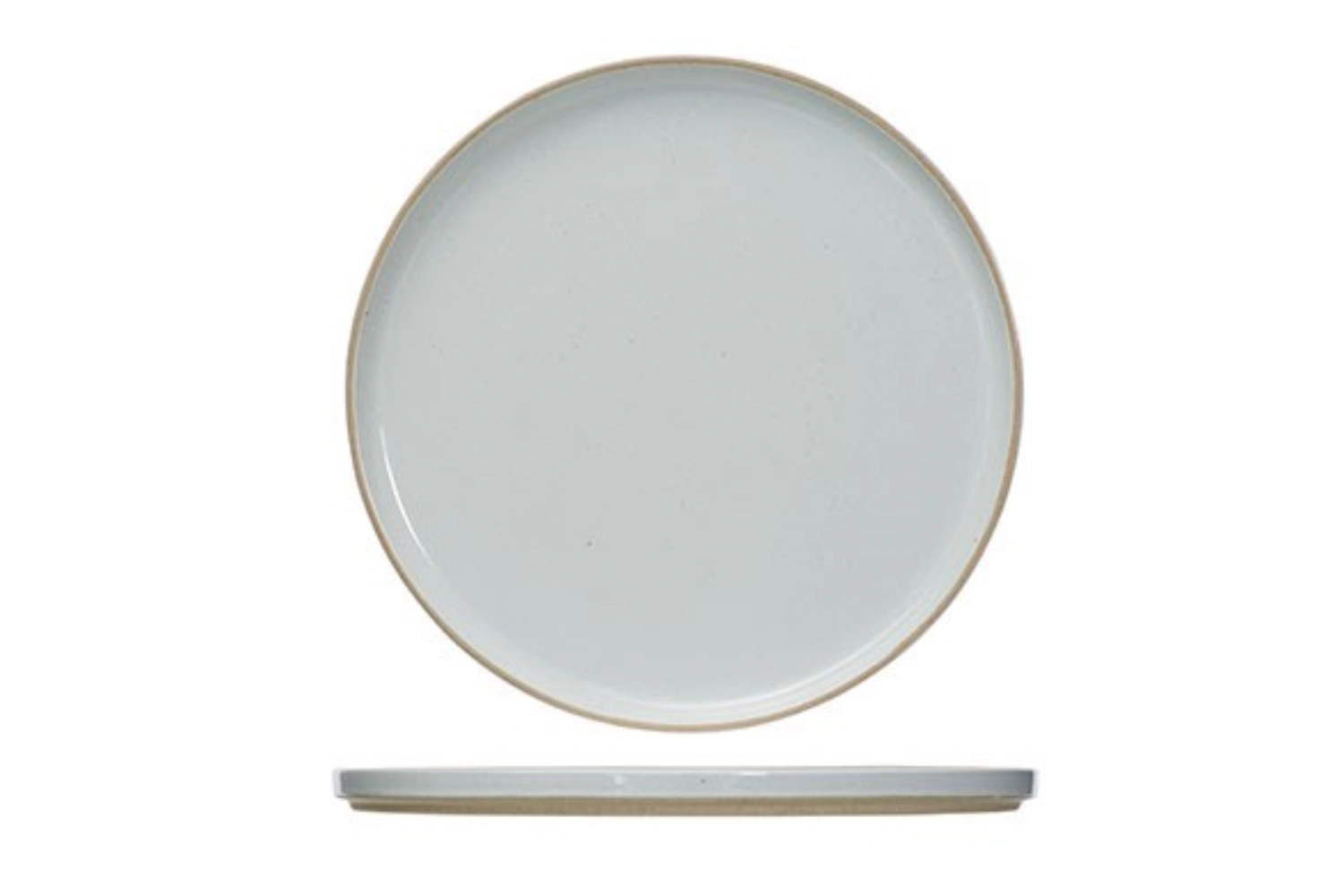 Concrete assiette dessert d22.5cm