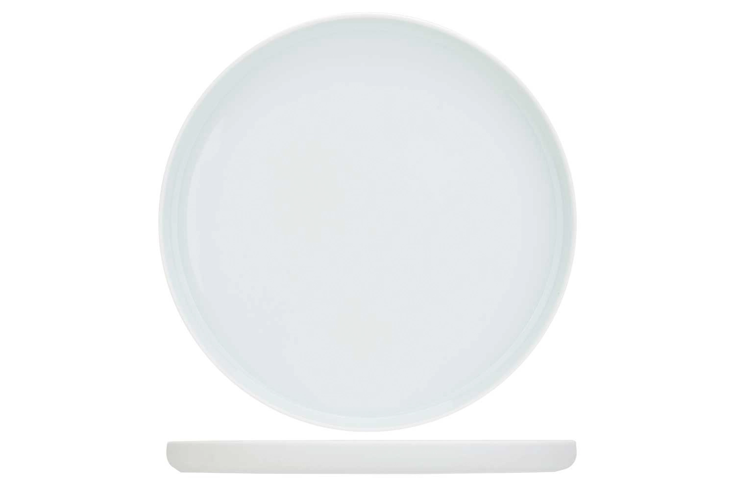 Charming white assiette dessert d21,5cm