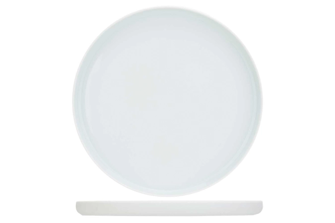 Charming white assiette dessert d21,5cm