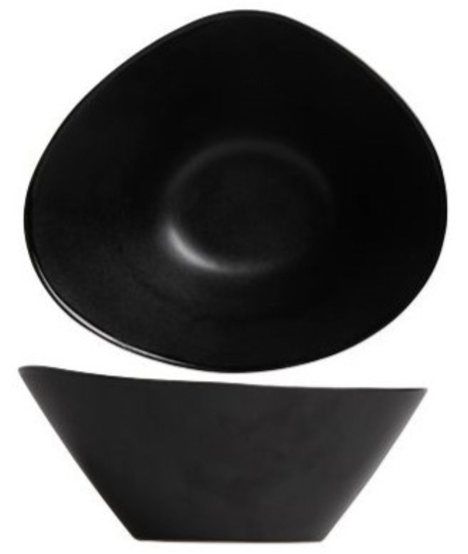Vongola Schale schwarz, 14 x 12 x 4.5cm