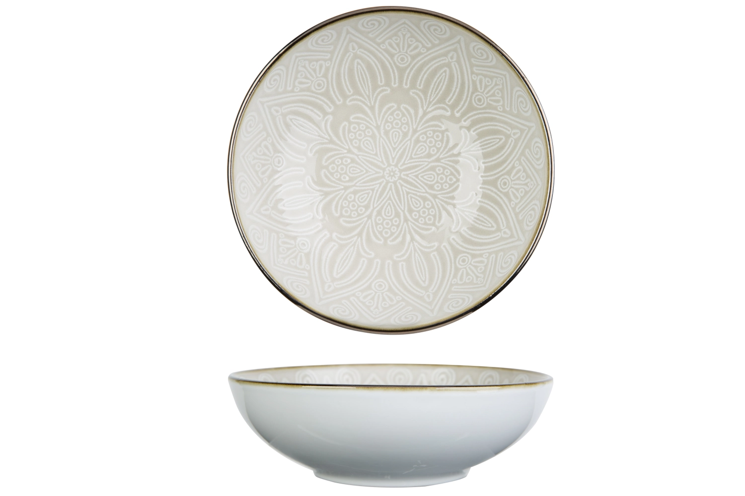 Murano beige, Suppenteller, D18.5x5.7cm