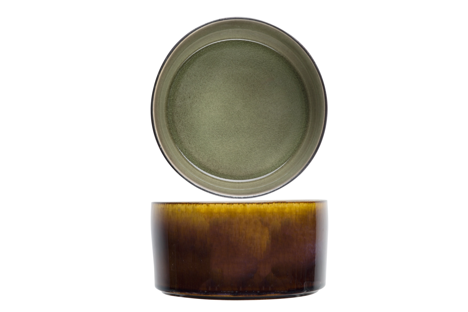 Quintana green bol d14xh8cm