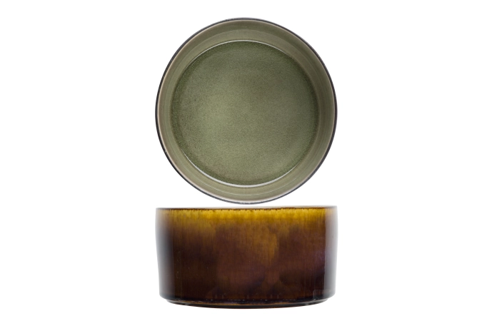 Quintana green bol d14xh8cm