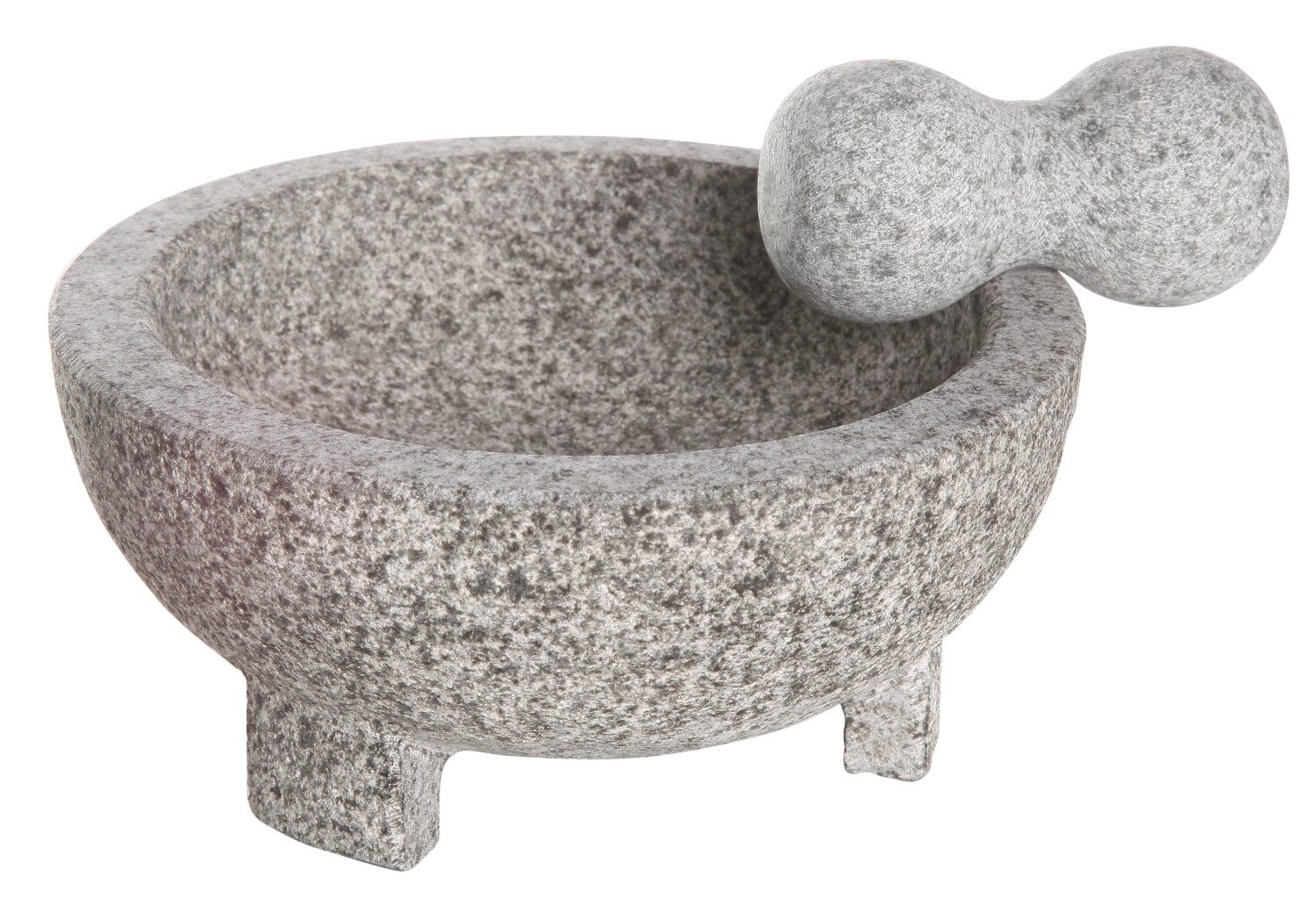 Mortier + pilon d20xh8.5cm granite