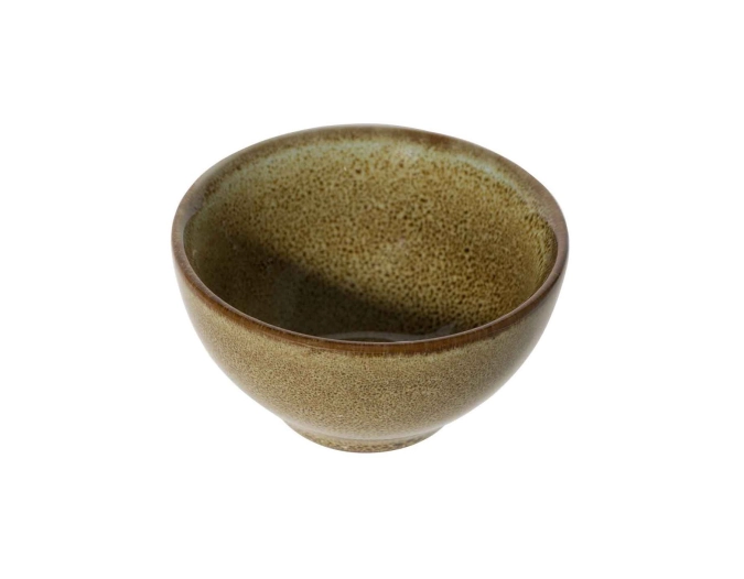 Sparkling mini bol marron, ø 6.5 cm h : 3.5 cm