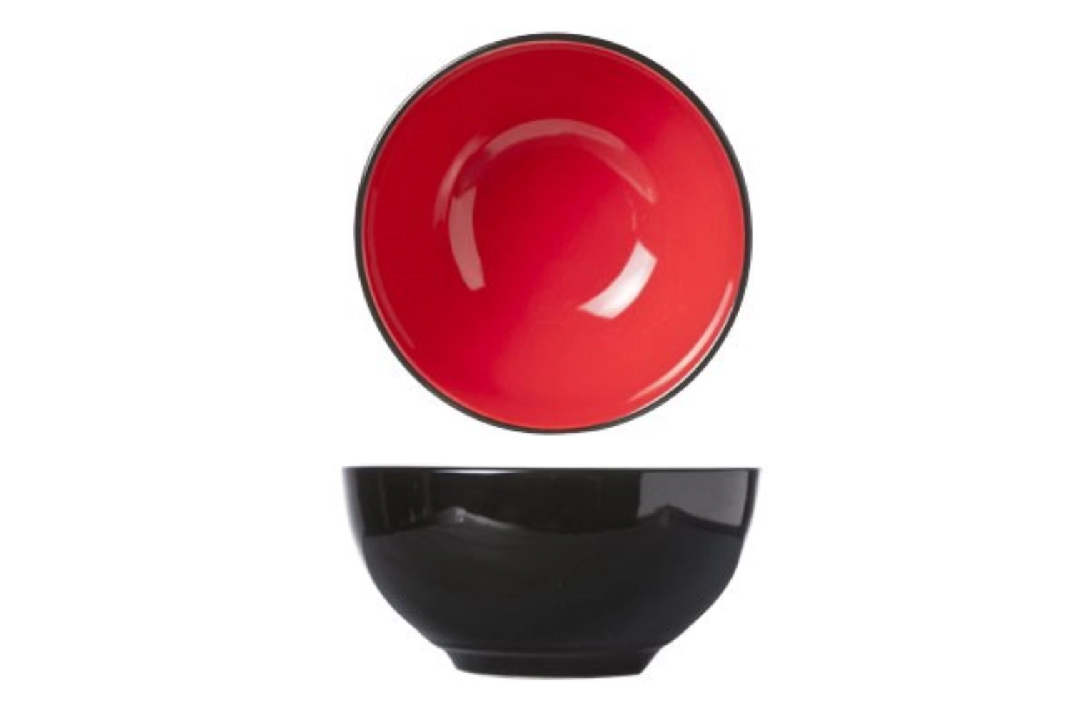 Finesse red bol d15xh7cm