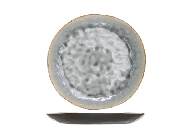 Laguna blue-grey assiette plate d26.5cm