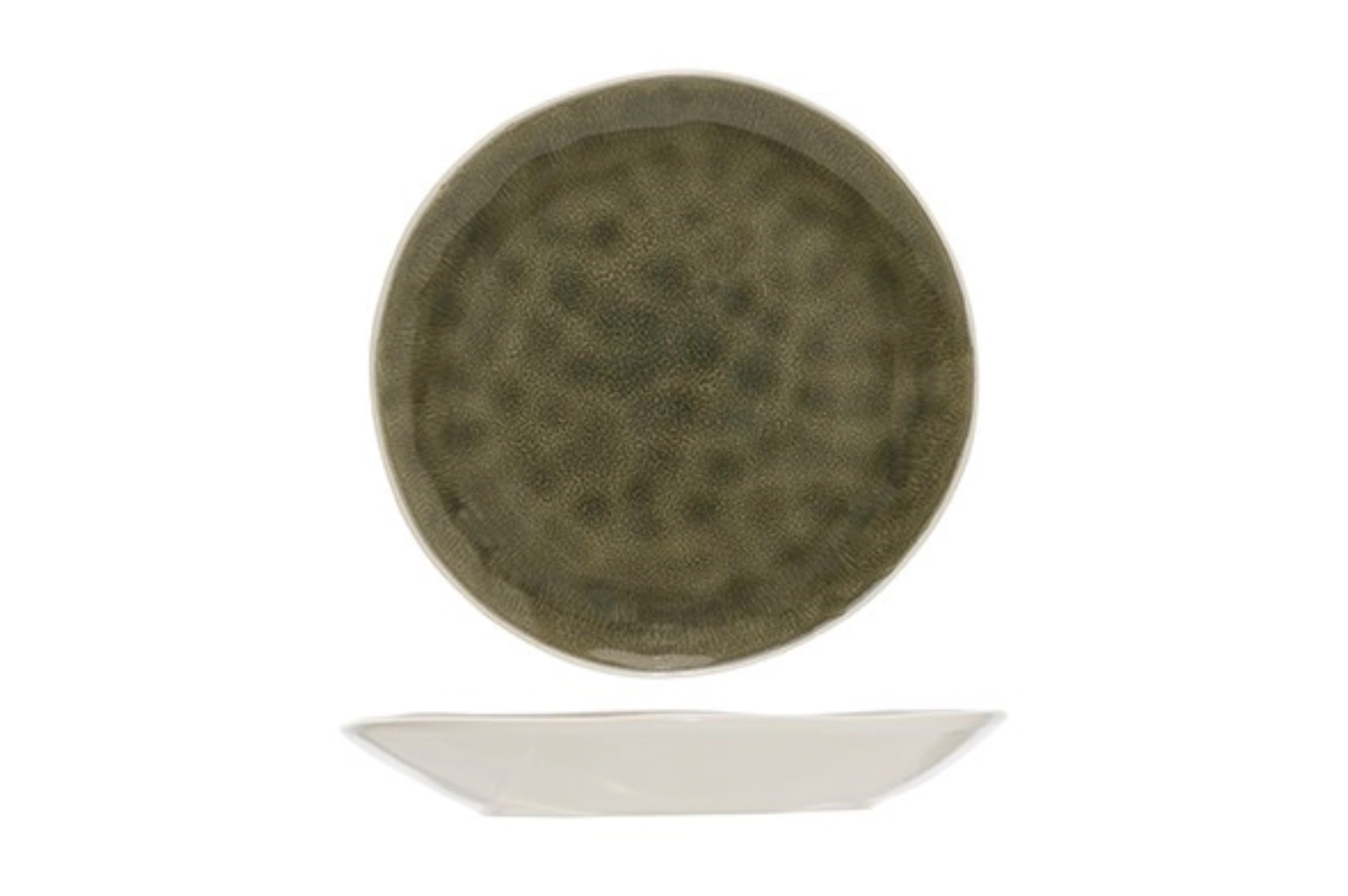 Spirit olive assiette plate d27cm