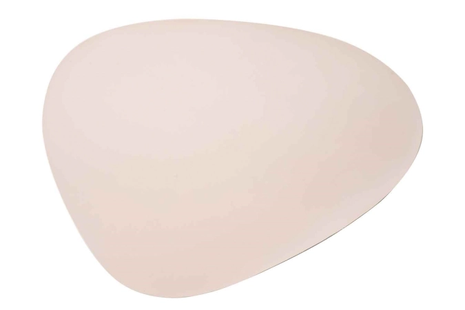 Placemat pp saumon 30,5x39cm organique