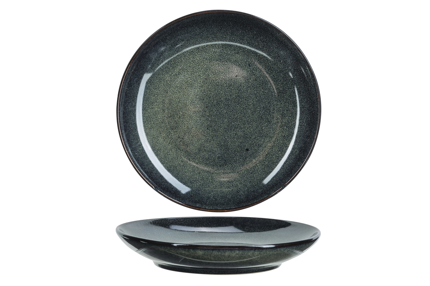 Mendoza green-blue assiette d15,3cm