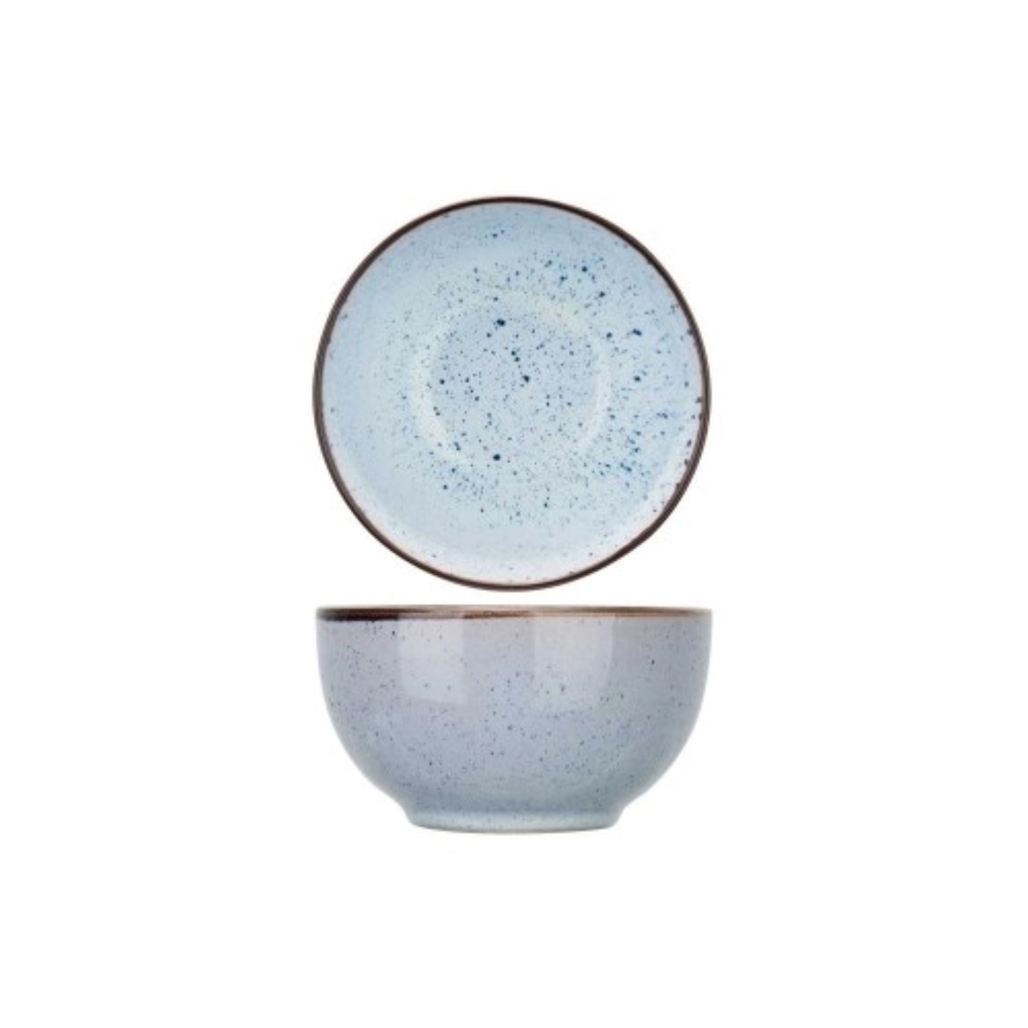 Tessa blue bol d13,6xh7,5cm