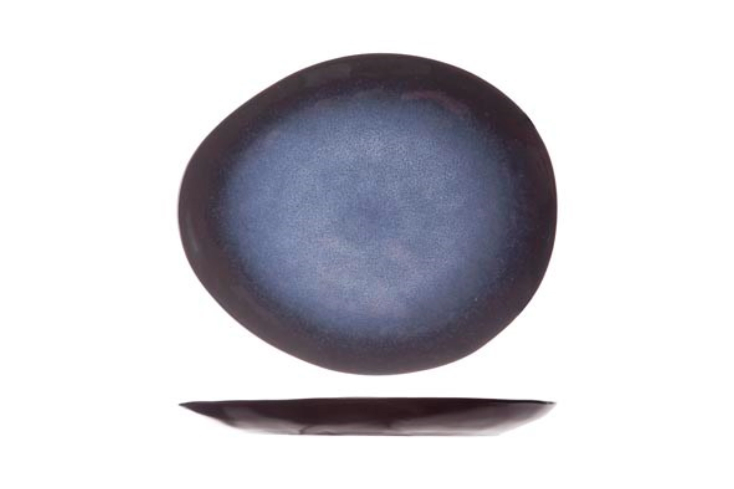 Sapphire Frühstücksteller oval, 20.5x17.5cm